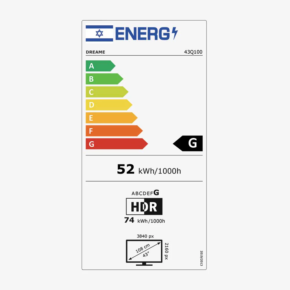 43"Q100 VIVID QLED 4K TV - Image 5